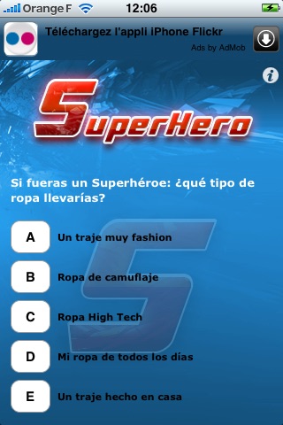 A SuperHero Quizz screenshot 2