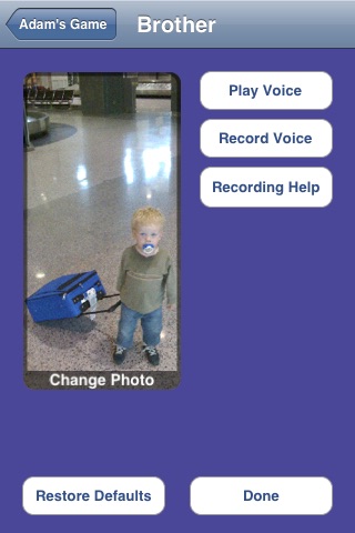 Adam's Game - Toddler Voice Flash Cards screenshot 4