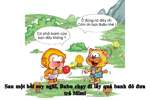 Bubu Tìm Thấy Quả Banh Đỏ - Truyện đọc tiếng Việt screenshot 4