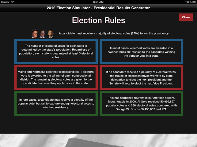 2012 Election Simulator(圖2)-速報App