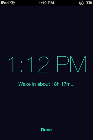 WTFU - random music alarm clock screenshot 4