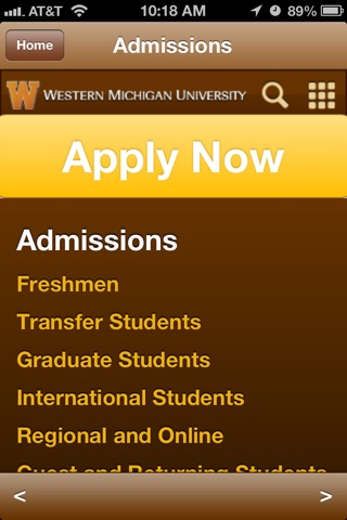 WMU Mobile screenshot 2