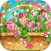 Spring Bouquet Basket Flower Drop - A Collection Game for Girls
