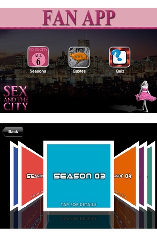 Sex and the City Fan App screenshot1