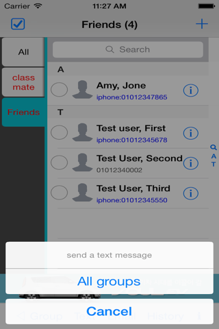 moreDoSMS - awesome SMS screenshot 3