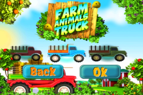 Farm Animals Truck Driver - transfers the Pets and Hays in the  Portal screenshot 2