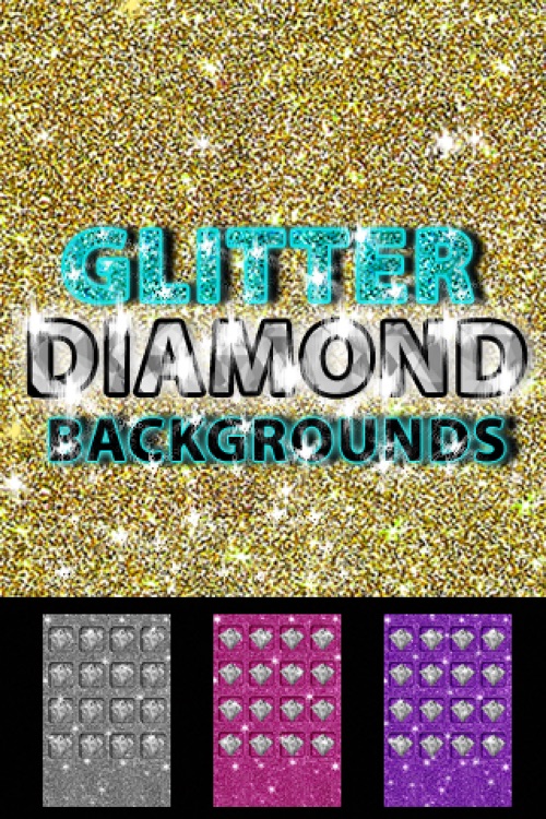 Glitter Diamond Backgrounds