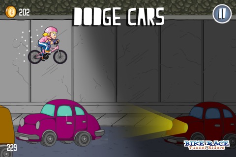 Bike Race Tunnel Riders screenshot 3