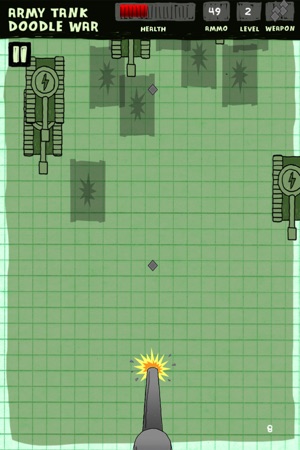 Army Tank Doodle War - A Super Fun Defense Cartoon Battle Fr(圖2)-速報App