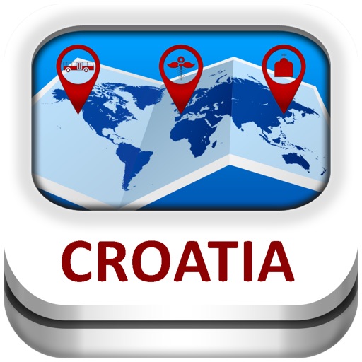 Croatia Guide & Map - Duncan Cartography icon