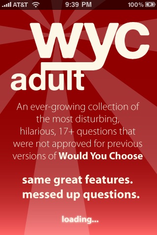 18+ Would You Choose ... Rather Mature Edition