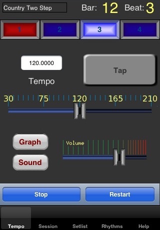 GigBaby! four track recorder, metronome, drum machine screenshot-4