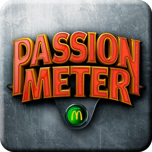 Passion-meter McDonald's Euro 2012 iOS App