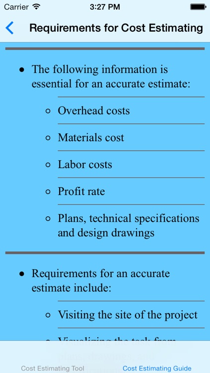 Cost Estimator's Reference Guide and Cost Estimating Tool screenshot-3