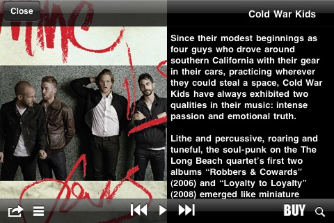 Cold War Kids - Mine is Yours screenshot 2