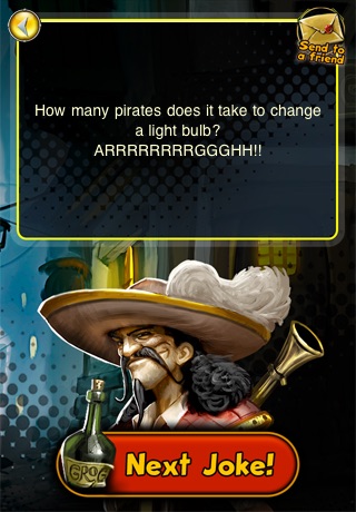 Pirates of Black Cove: 1001 Pirate Jokes screenshot 2