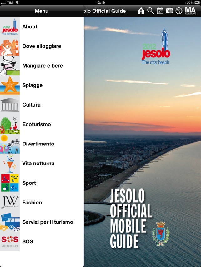 Jesolo Official Mobile Guide HD(圖2)-速報App