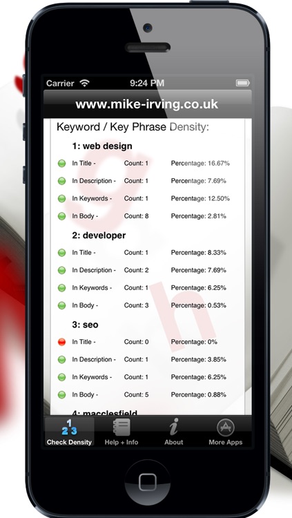 Keyword Density screenshot-3