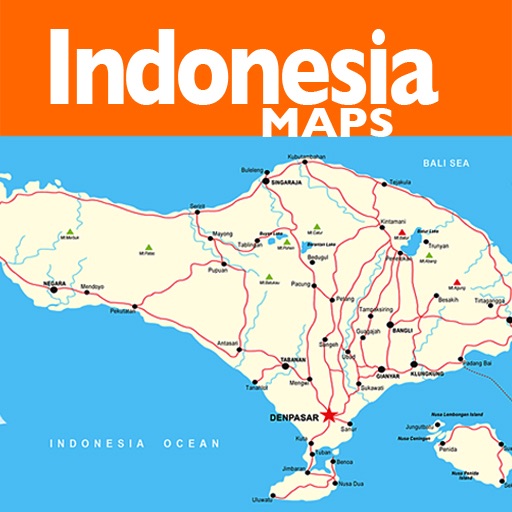 Indonesia Maps HD icon