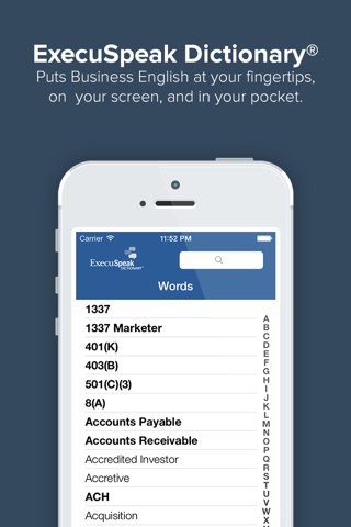 ExecuSpeak Dictionary screenshot 3