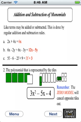 Polynomials screenshot 2