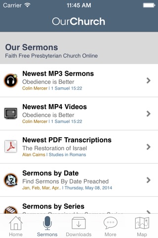 Faith Free Presbyterian Church screenshot 2