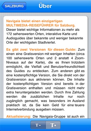 Navigaia: Salzburg Travel Guide in German screenshot 3