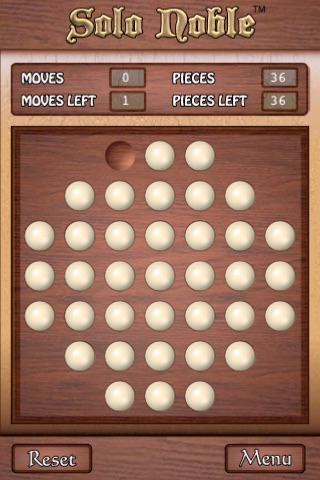 Solo Noble - Peg Solitaire screenshot 3