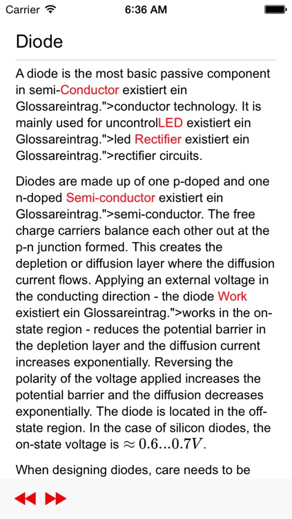 The item Glossary for mechanical engineering screenshot-3