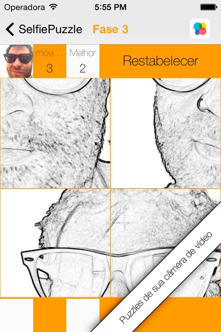 Selfie Puzzle Video Game - Your Videos in amazing puzzles! screenshot 4