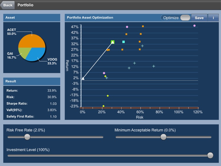 Quantitative Portfolio Optimizer (Free) screenshot-4