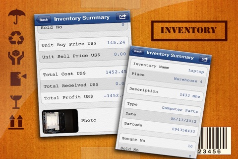 Business Inventory screenshot 2