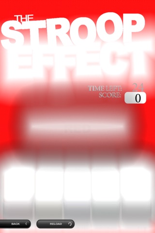 The Stroop Effect screenshot 3