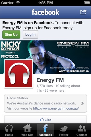Energy FM Australia screenshot 3