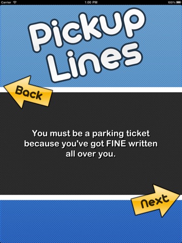 Pick-Up Lines! (FREE) screenshot 2