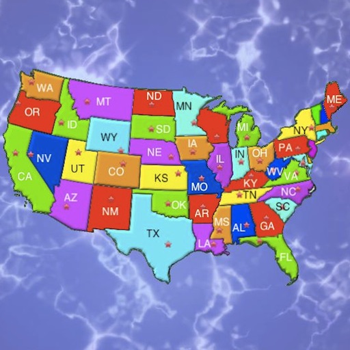 Advanced Puzzle Map Of USA icon