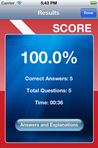 ScubaQuiz Lite screenshot 4