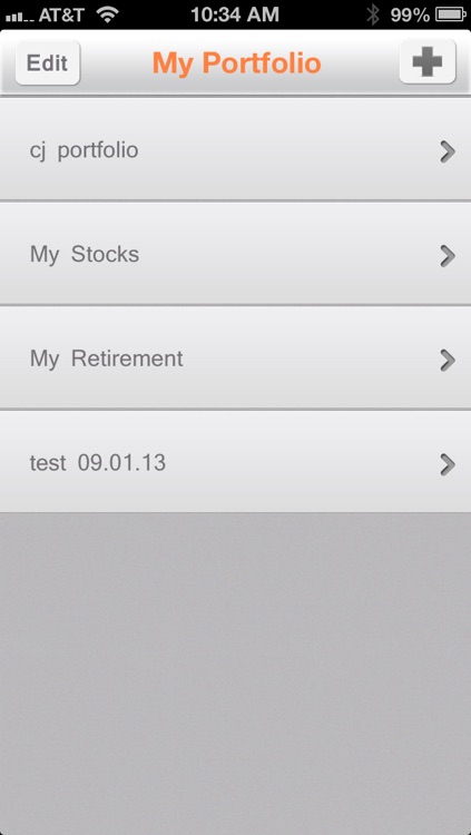 My Portfolios