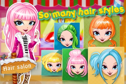 Christmas Hair Salon™ screenshot 2