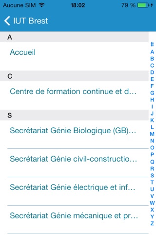 IUT Brest Morlaix screenshot 3