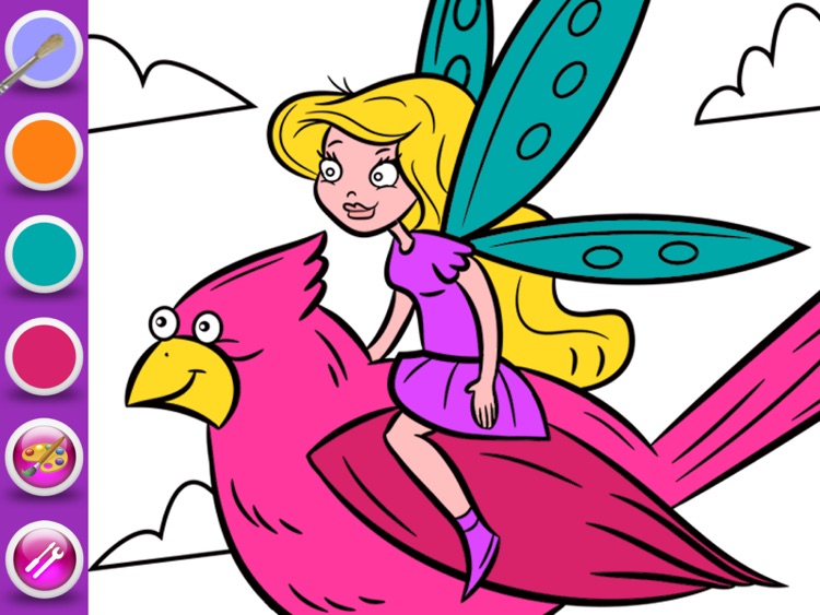 Color Mix HD(Princess) - Learn Paint Colors by Mixing Paints & Drawing Princesses for Preschool