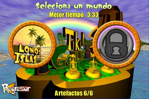 Tiki Golf HD screenshot 2