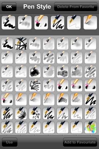My Brush for iPhone - Painting, Drawing, Scribble, Sketch, Doodle with 100 brushes Screenshot 2