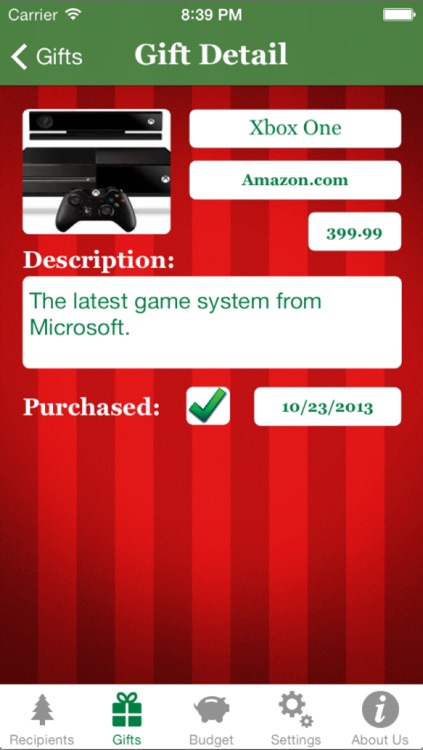 Santa's List - Christmas Gift Organizer screenshot-4