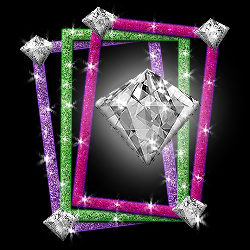 Glitter Diamond Backgrounds icon