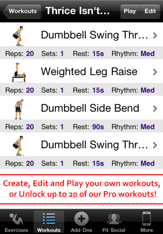 Dumbbell Workouts Free screenshot 3