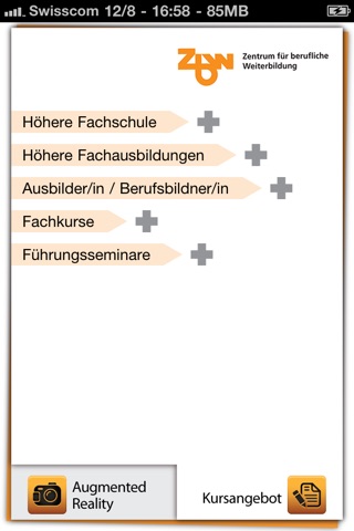 ZBW - Zentrum für berufliche Weiterbildung screenshot 2