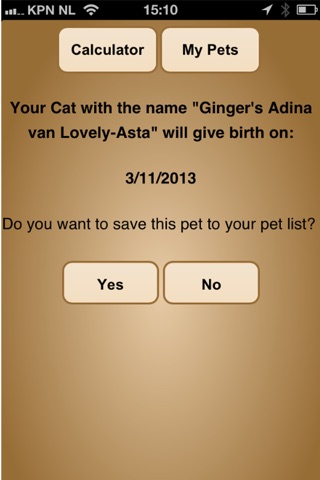 PetPregnancy screenshot 3