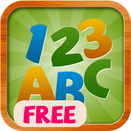 ABCKids 1: Alphabet and Numbers Free (Game for Kids) Icon