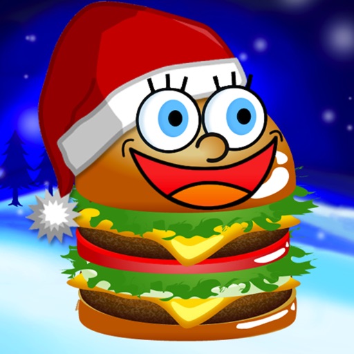 Christmas Yummy Burger Maker Game Free